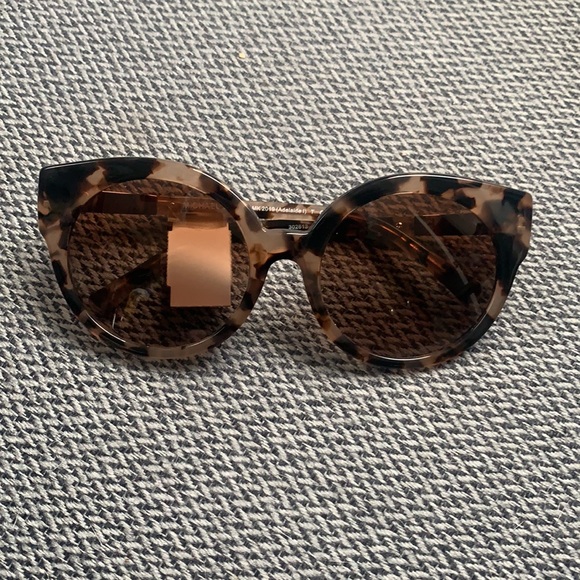 Michael Kors oversized tortoise shell sunglasses